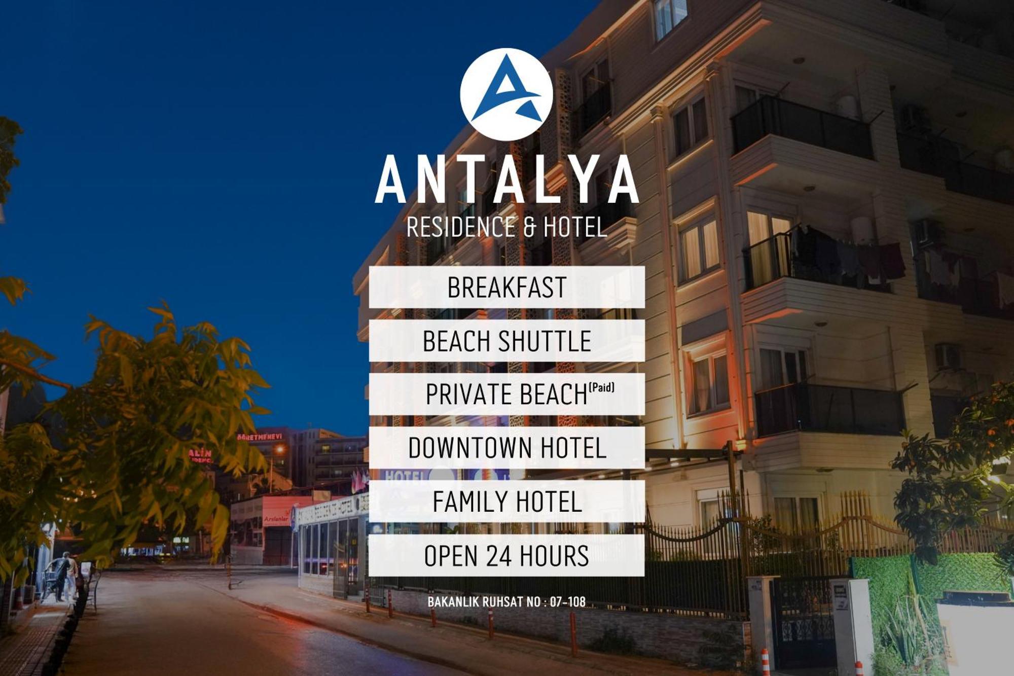 Antalya Residence Hotel Exterior photo